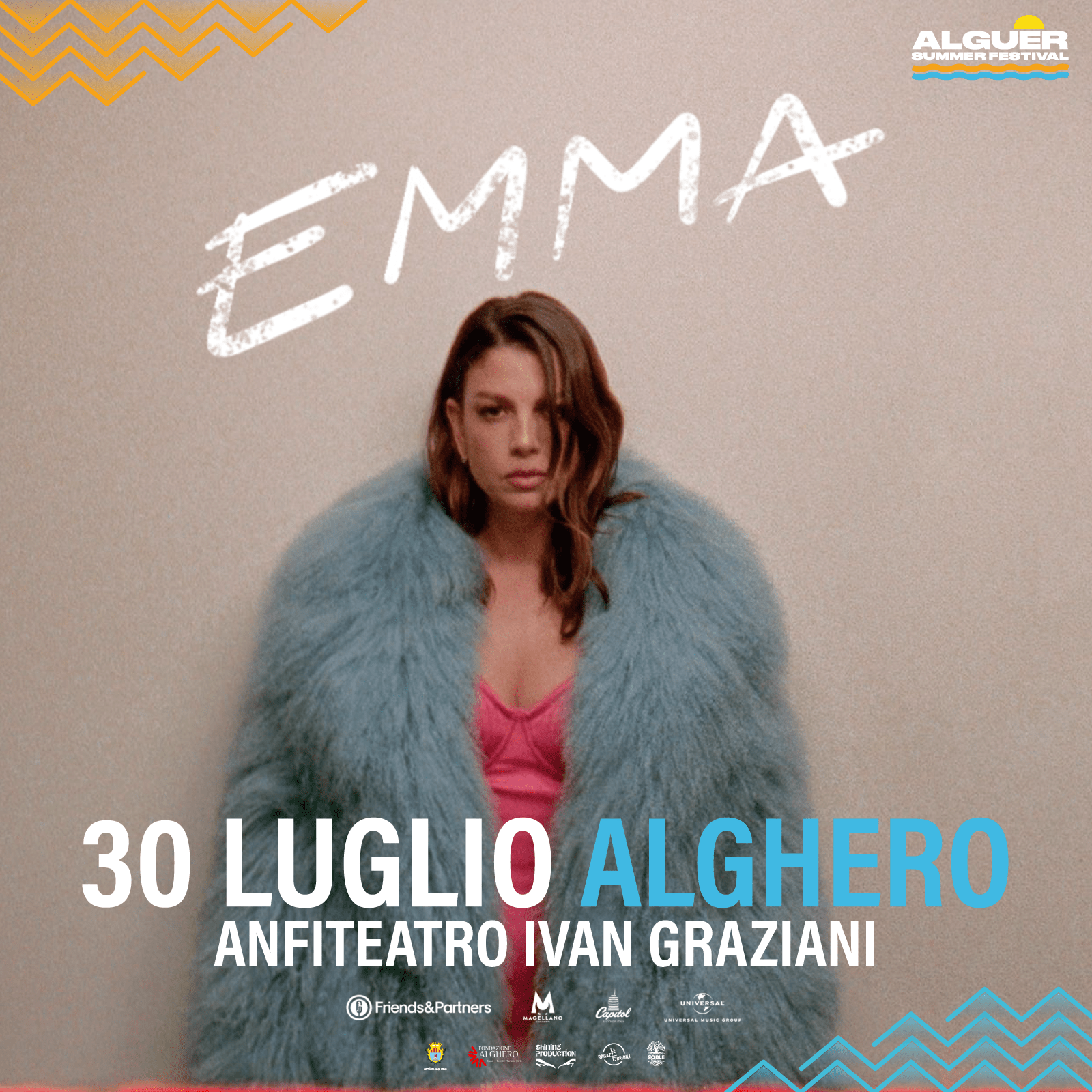 Emma 30 luglio alghero alguer summer festival 2024