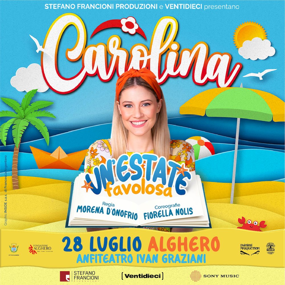 Carolina Benvenga 22 luglio alghero alguer summer festival 2024
